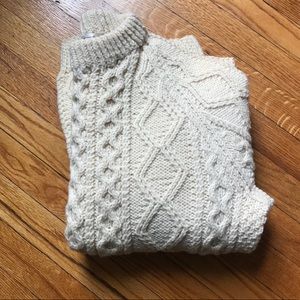 An Irish Traditional Wool Sweater